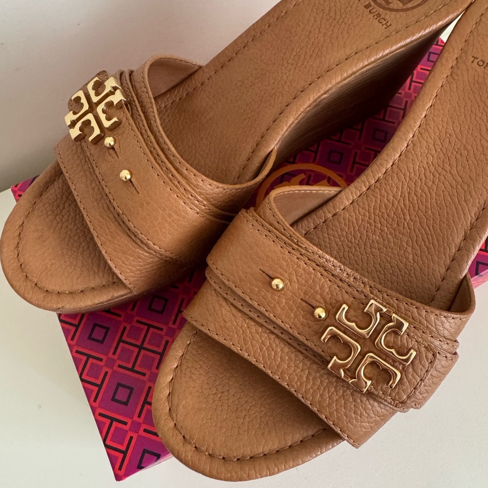 Tory Burch High Heel Sandals/Wedges - Picture 2 of 7